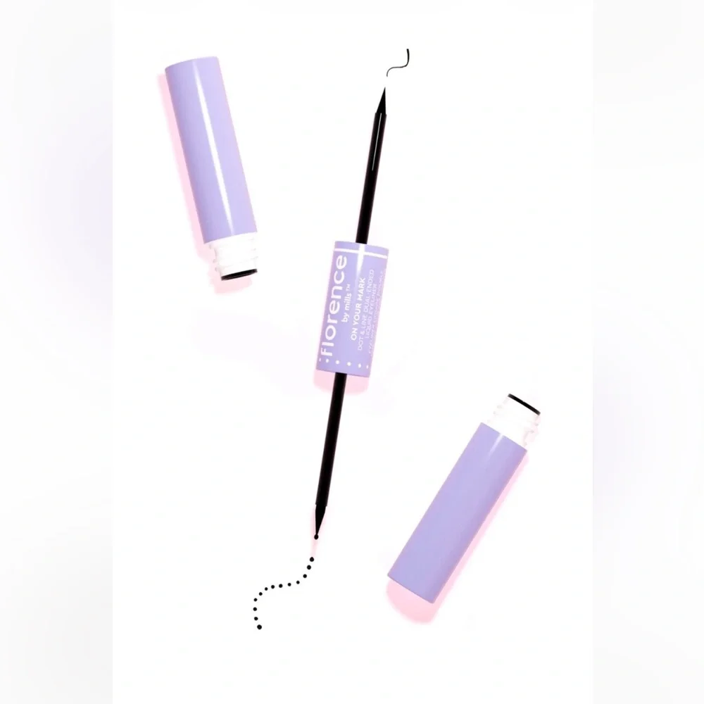 Florence by Mills Dual Ended Liquid Eyeliner- Black